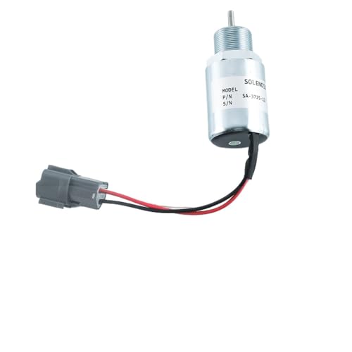 Kraftstoffabschaltmagnet SA-3725-12 30A87-20402 for Motorgenerator Mahindra Max 28 Traktor-Stoppmagnet Kraftstoffabschaltmagnet SA-3725-12 30A87-20402 for Motorgenerator Mahindra Max 28 Traktor-Stoppmagnet von QDEIDEDT