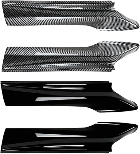 QDFGNKBAI Auto Frontspoiler für BMW 5 Series F10 F11 M, Antikollisionsschutz Frontlippe Spoiler Frontstoßstangenlippe Body Kit Zubehör,A/Carbon Look von QDFGNKBAI