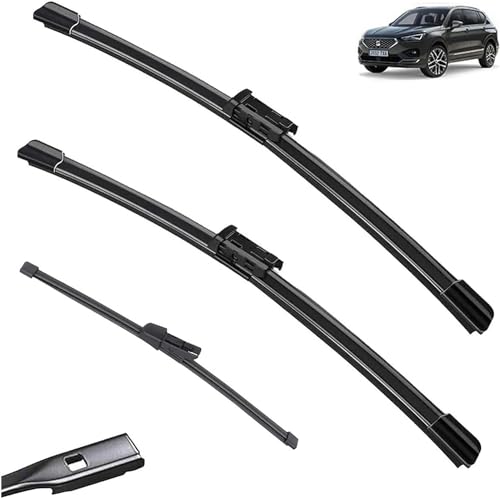 QDFGNKBAI Auto Scheibenwischer für SEAT Tarraco KN2 2018 2019 2020 2021 2022 2023 2024, Scheibenwischerblätter Leiser Ersatzwischblätter Zubehör von QDFGNKBAI