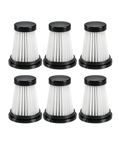 Staubsauger 6 * HEPA-Filter For Austausch. Kompatibel Mit Genius Invictus One 1.0/2.0, Handstaubsauger von QDGHJKM