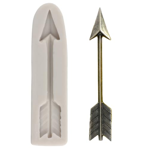 QDMOLDS Pfeilwaffen-Silikonform Pfeil Fondant Formen für Kuchendekoration, Cupcake-Topper, Süßigkeiten, Schokolade, Polymerton, Gummipaste QDMOLDS Pfeilwaffen-Silikonform Pfeil Fondant Formen für Kuchendekoration, Cupcake-Topper, Süßigkeiten, Schokolade, Polymerton, Gummipaste von QDMOLDS