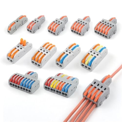 1 In Mehrere Out Schnell Verdrahtung Stecker Universal Splitter Verdrahtung Kabel Push-in Können Kombiniert SPL 222 1Pcs(SPL84) von QEJBQKWU