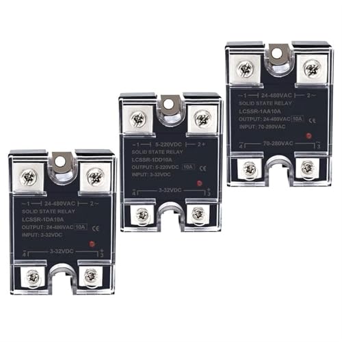 10A 25A 40A 60A 80A 100A 120A SSR Einphasiges Halbleiterrelais DA AA DD 3-32VDC bis 24-480VAC 1St(AC-AC,120A) von QEJBQKWU