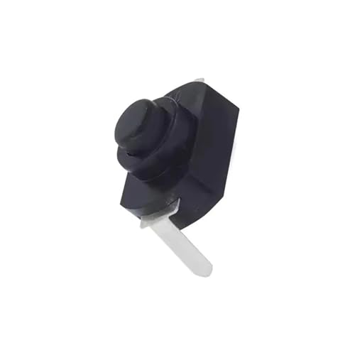 12 * 8MM DC 30V 1A Auf Aus Mini Push Button Switch for Elektrische Taschenlampe 1208YD Selbst Locking Javino 2Pcs(Dark Grey) von QEJBQKWU