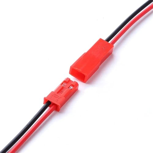 22 AWG JST-Stecker 2-polig Stecker Buchse Kabel Draht 10 cm 10 Stücke 22 AWG JST-Stecker 2-polig Stecker Buchse Kabel Draht 10 cm 10 Stücke von QEJBQKWU