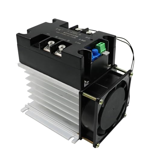 220V Einphasen-Motor-Softstarter-Modul-Controller 1KW2KW4KW6KW8KW Online-Softstart-Lüfterpumpe Druckminderer Förderer 1St(Only Module,R1 200WA-8KW) von QEJBQKWU