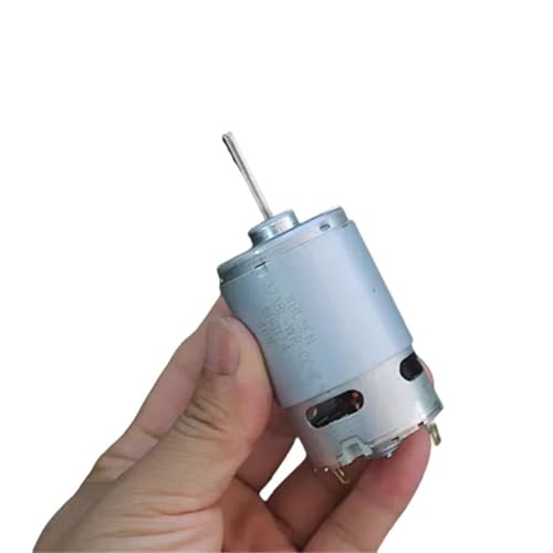 24mm Schaftlänge DC 12V 18V 24V 6450RPM-12900RPM Frontkugellager Kohlebürste Elektromotor 1St von QEJBQKWU