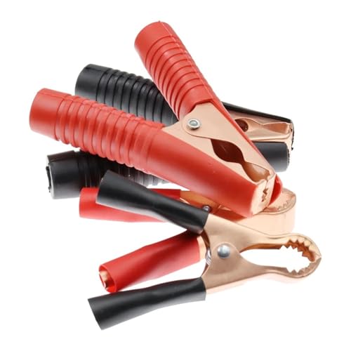 30A 50A 100A Auto Clips Batterie Klemmen Krokodil Clip Rot Schwarz Positiv Negativ 75MM 80MM 90MM Länge Rot Schwarz 2Pcs(100A 1P Black 1P Red) von QEJBQKWU