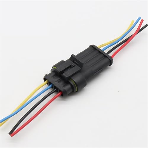 4 Pin Way Sealed Elektrischer Draht-Anschluss-Satz Auto-Anschlüsse mit Kabel 1Pcs 4 Pin Way Sealed Elektrischer Draht-Anschluss-Satz Auto-Anschlüsse mit Kabel 1Pcs von QEJBQKWU