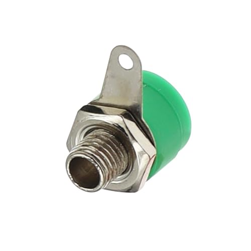 4MM Bananen-Binding Post Bananenbuchsenadapter 10St(Green) von QEJBQKWU
