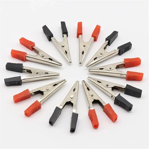 5 cm Rot + Schwarz Elektrische Werkzeug Clips Batterie Clip Krokodil Auto Caravan Van Batterie Test Blei Clips 50mm 10Pcs 5 cm Rot + Schwarz Elektrische Werkzeug Clips Batterie Clip Krokodil Auto Caravan Van Batterie Test Blei Clips 50mm 10Pcs von QEJBQKWU