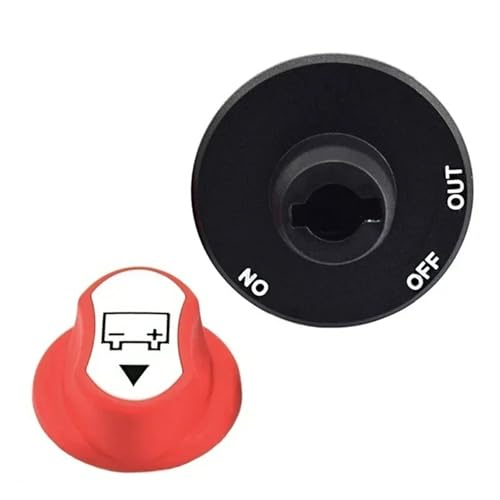 50A 100A 200A 300A Cut Off Kill Switch Rotary 12V 24V DC Power Isolator Auto Motorrad Boot Zubehör 1Pcs(300A) von QEJBQKWU