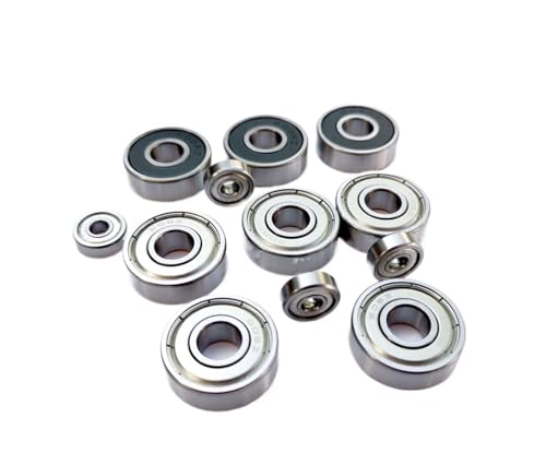 6203 Nicht-Standard-Lager for Motorräder und Elektrofahrzeuge 6203A / 42-2RS 17 * 42 * 12 mm 10 Stück(6203RS 17X42X12) von QEJBQKWU