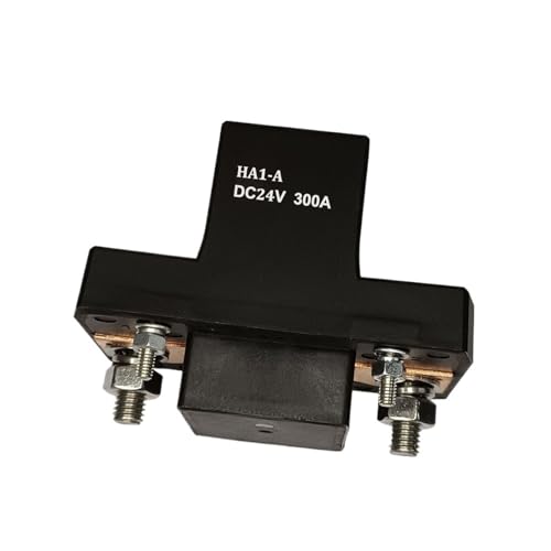 80A 200A 300A DC12V 24V 48V Power Control Relais Automotive Starten Vorwärmen Gerät for Touristen Busse Und Custom auto 1Pcs(HA1-A DC24V 300A) von QEJBQKWU