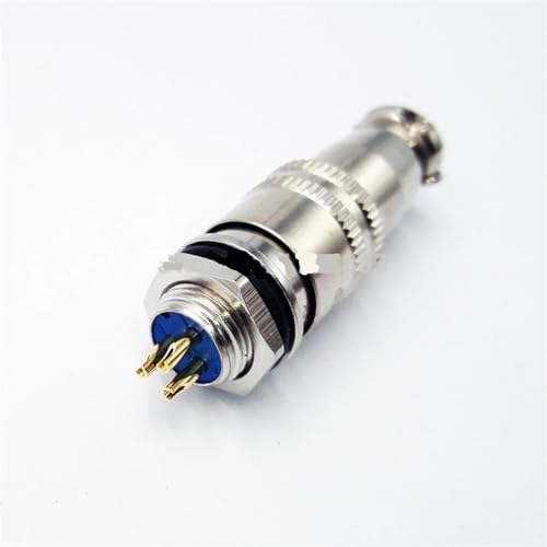 8mm Stecker XS8 2Pin 3Pin Stecker 4Pin Stecker Buchse Männlich Weiblich Push Pull Selbst-verriegelung Komplette Set 1Pcs(2P) von QEJBQKWU