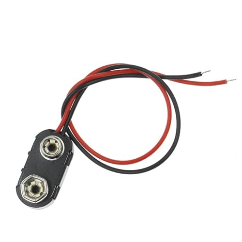 9V Batterie Snap Connector Clip Blei Drähte Halter 10Pcs 9V Batterie Snap Connector Clip Blei Drähte Halter 10Pcs von QEJBQKWU