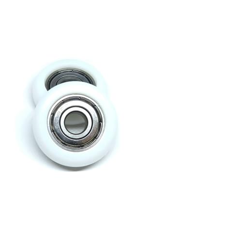 BSR60832-12 8 x 32 x 12 mm beschichtete Rollen, 32 mm weißes Nockenrad und runde Ruderrollen aus Nylon, 8 x 32 x 12 Kunststofflager, 1 Stück(6x30x9mm) von QEJBQKWU