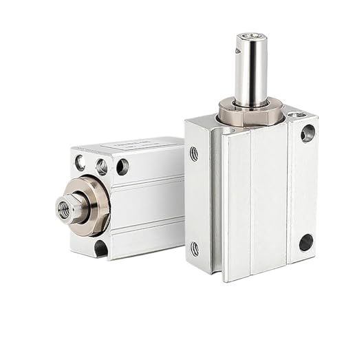 CUJB 12/16/20mm Mini Free Mounting Pneumatic Cylinder Double Acting Stroke 5/10/15/20/25/30/35/40/45/50mm 1Pcs(Stroke 25mm,Bore 12mm) von QEJBQKWU