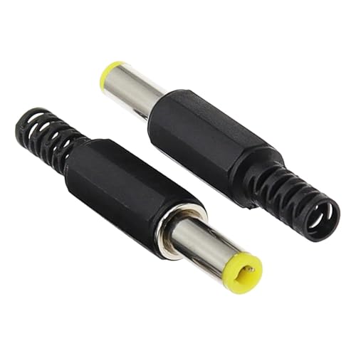 DC Power Adapter 5,5 * 2,1mm DC Stecker Schweißen Linie Männlichen 5,5x2,5 4,8 1,7 1,35 0,7 MM 10Pcs(10 Pcs 5.5x2.5mm) von QEJBQKWU