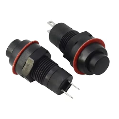 DS-211 DS-213 10mm Momentary Selbsthemmend Druckschalter 2PIN 1 Stücke(DS-211 Black) von QEJBQKWU