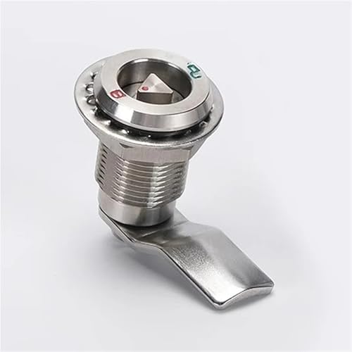 Edelstahl Dreieck Locker Teleskop Sicherheit Schloss for Türen Dreieck Elektrische Schrank Mülleimer Schlösser(2sets-Stainless S) von QEJBQKWU