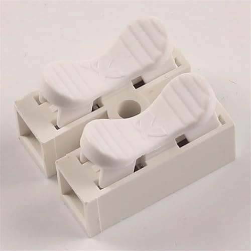 Elektrische Kabelverbinder CH-1/2/3/4/5/6/12 Schnellverbinder 12-Positionen-Anschlussblockverbinder 10 Stück(CH-3,100PCS) von QEJBQKWU