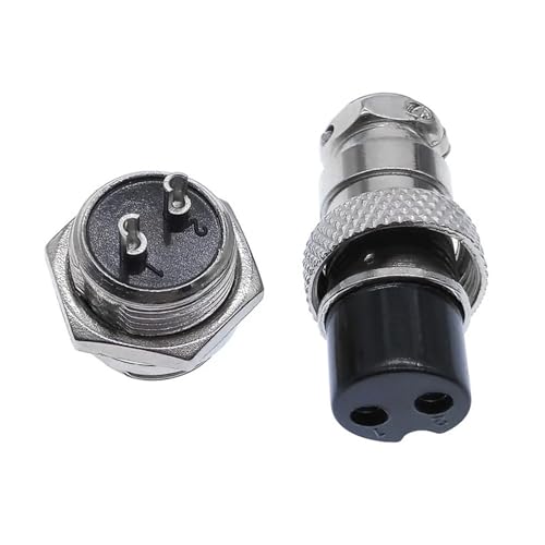 GX16 Kabelstecker GX16-2Pin 3Pin GX16-4 5pin 7pin 9pin10pin Stecker & Buchse Metallstecker 1St(10Pin) von QEJBQKWU