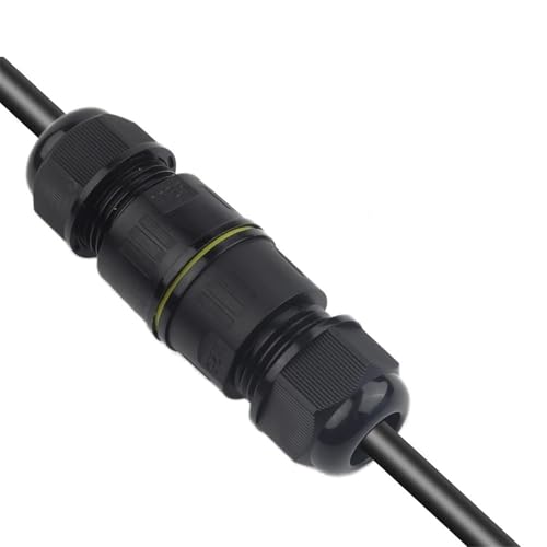IP68-M25-Anschlussdraht-Kabelleiter 2/3/4/5-adrig Kein Schweißen I-förmiger Schraubklemmenadapter 1 Stück(M25-2P(9-12mm)) von QEJBQKWU