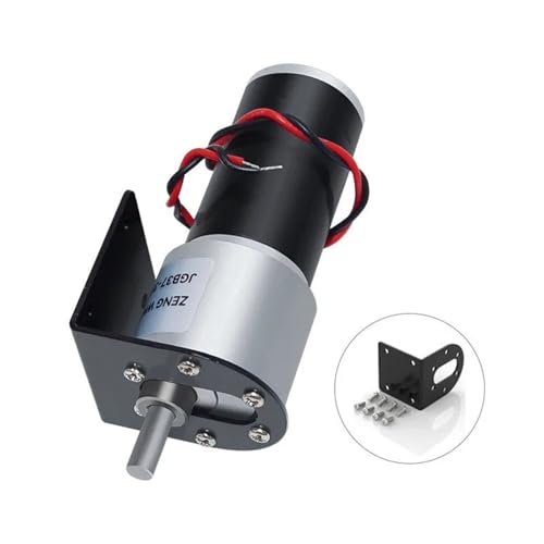JGB37-31ZY DC 12V24V Getriebemotor 10RPM-1270RPM Untersetzungsgetriebe Großes Drehmoment 3157 1St(Package D,DC 12V) von QEJBQKWU