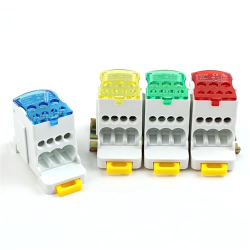 Klemmenblock UKK 80/125/160A Verteilerkasten Ein Eingang Mehrere Ausgänge Strom Universaldraht Elektrischer Anschluss Anschluss 1St(UK-80A-BL) von QEJBQKWU