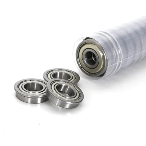 Kugellager mit Flansch F603 F604 F605 F606 F607 F608 F609 F623 F624 F625 F626 F627 F628 F629ZZ(2Pcs,F628zz - 8 X24x8mm) von QEJBQKWU