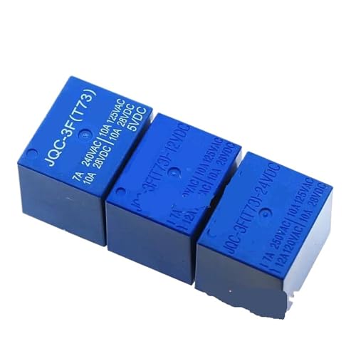 Leistungsrelais JQC-3F (T73)-5VDC 12VDC 24VDC T73 5PIN 5 Stücke(12V) von QEJBQKWU