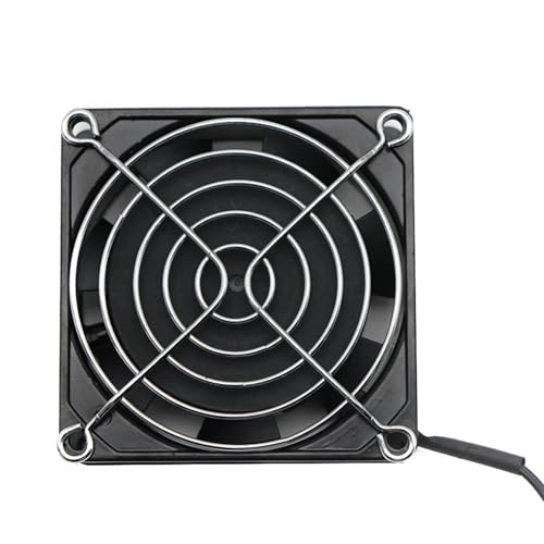 Luftvolumen Server Kühlung 220V Maschinenlüfter Workstation Schrank SSR SSR-10AA DD DA Kühler Kühlkörper 1St(Two Ball 5 Fans) von QEJBQKWU