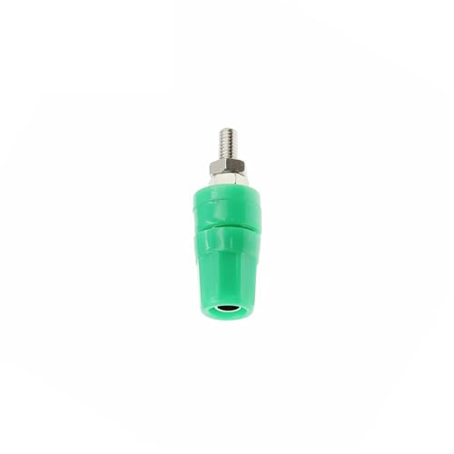 M4X36 Reinem Kupfer Terminal 4MM Banana Jack Buchse 20A Binding Post Banana Stecker 5Pcs(Green) von QEJBQKWU