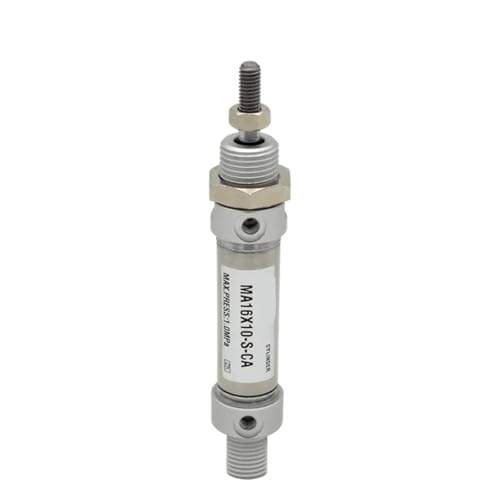 MA25 Mini-Luftzylinder Double Action Mini-Rundzylinder MA25x50S - U-Typ mit flachem Ende, 1 Stück(MA25X275S) von QEJBQKWU