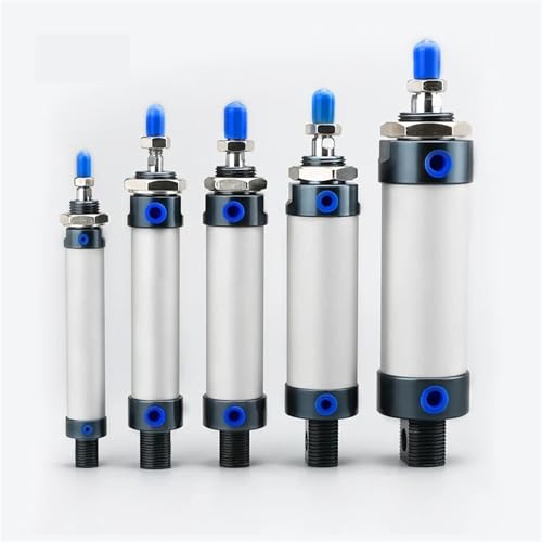 MAL Mini Cylinder Pneumatic Double Action Air Cylinder Aluminum Alloy 1Pcs(150mm Stroke,20mm Bore) von QEJBQKWU