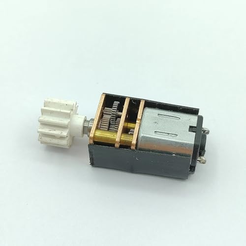 N10 Getriebemotor DC 3V 5V 6V 100RPM Langsame Geschwindigkeit Mini 12mm Vollmetallgetriebe Getriebemotor 1St von QEJBQKWU