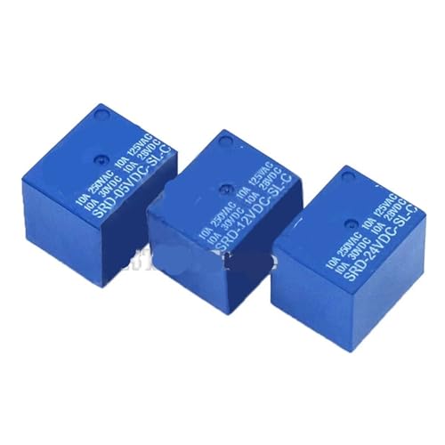 Relais SRD-05VDC-SL-C SRD-24VDC-SL-C SRD-12VDC-S 10 Stück(SRD-24VDC-SL-A 4PIN) von QEJBQKWU