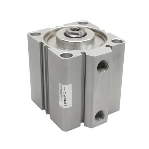 SDA-S Mit Magent Air Pneumatische Zylinder Doppel Wirkenden Kompakte Zylinder SDA 100 Bohrung 100mm Hub 5-100 1 stücke(SDA100X30) von QEJBQKWU