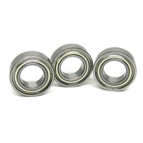 SMR148ZZ ABEC-5 Lager 8 x 14 x 4 mm Edelstahl-Kugellager DDL-1480ZZ SMR148-2Z 8 x 14 x 4 mm Miniatur-Kugellager 10 Stück(SMR85Z 5x8x2.5mm) von QEJBQKWU