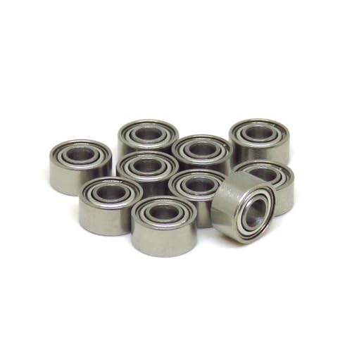 SMR52-ZZ 2x5x2,5 SMR52ZZ Mikro-Edelstahllager MR52 SMR52 L520ZZ Lager 2 * 5 * 2,5 Rollenlager 10 Stück(SMR106Z 6x10x3mm) von QEJBQKWU