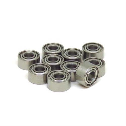SMR63-ZZ 3 x 6 x 2,5 mm SMR63ZZ Lager ABEC7 Edelstahllager 3 x 6 x 2,5 mm MR63 SMR63 L630ZZ Angelrollen-Schnur-Cup-Lager 10 Stück(SMR52Z 2x5x2.5mm) von QEJBQKWU