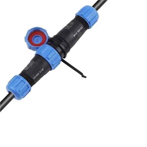 SP13 Mutter/Flansch/Docking IP68-Anschluss 2/3/4/5/6/7/9-polige Kabel-Draht-Anschlüsse Luftfahrt-Steckschlüsselsatz Schweißtyp 1 Stück(Docking Type,1 SET_4P) von QEJBQKWU