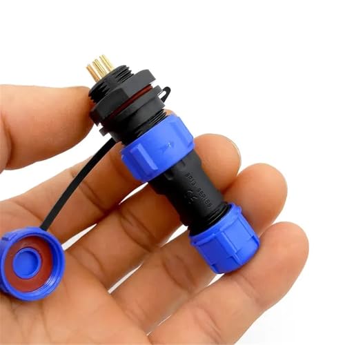 SP1310 SP1312 Stecker SP13 2pin 3pin 4pin 5pin 6pin 7pin 9pin IP68 Anschlüsse Und Buchse 1Pcs(7PIN-PG9) von QEJBQKWU