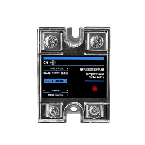 SSR-40DD SSR 10A 25A 40A 60A 80A 100A 120A DD Solid State Relais Modul for PID Temperatur Control 1pcs(SSR-40A) von QEJBQKWU