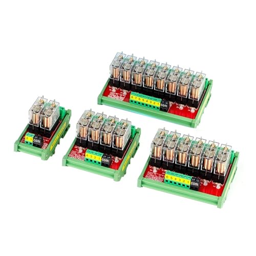 Signalisolationsverstärkerplatine, Relaismodul, DC12/24-V-Eingang, Einzelchip-Mikrocomputer G2R-1 1 Stück(12V,16 channels) von QEJBQKWU