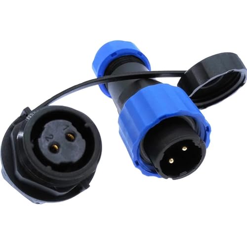 Stecker SP16 IP68 Kabelstecker Buchse 2 3 4 5 6 7 8 9 Pin 1St(Flange,4P) von QEJBQKWU