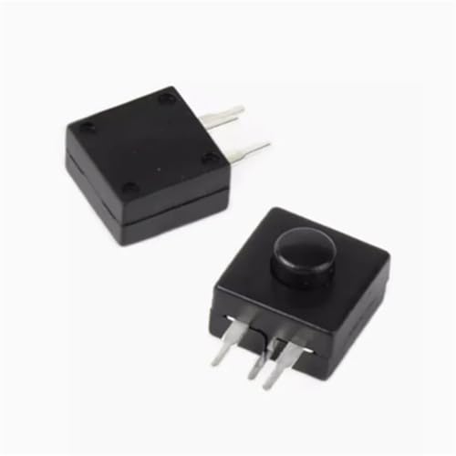 Taschenlampen-Scheinwerfer 213WD 12x12mm DC 30V 1A 3PIN Druckknopfschalter EIN-AUS-EIN 2St von QEJBQKWU
