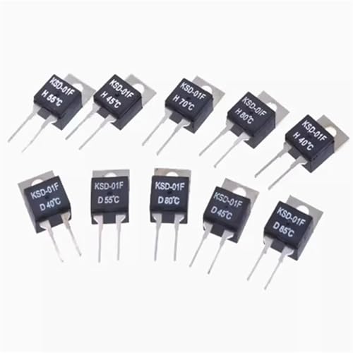 Thermoschalter Temperatursensor Thermostat KSD-01F JUC-31F 40~130 Grad KEINE Schließer 1 Stücke(120C) von QEJBQKWU