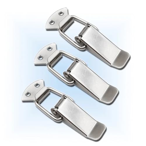 Toggle Hasp Lock Schnalle 101 Eisen/Edelstahl Duckbill Lock 1Pcs(Iron) von QEJBQKWU